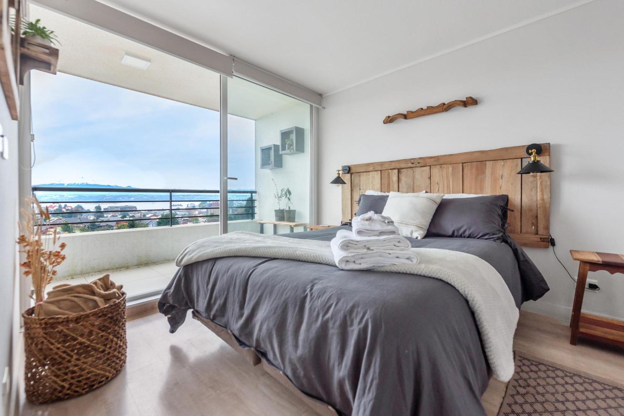 Exquisito Depa Con La Mejor Vista Al Lago Y Tinaja Puerto Varas Εξωτερικό φωτογραφία
